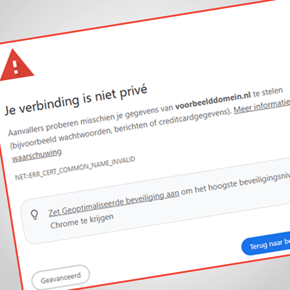 Meer dan parkeren, zo hou je domeinen veilig tot ze live gaan